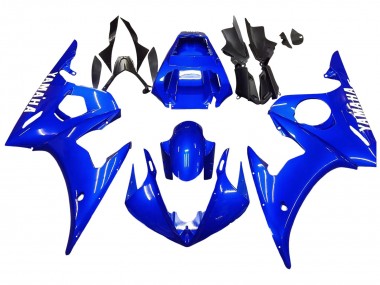 Carénages Moto Yamaha YZF R6S 2006-2009 - Bleu