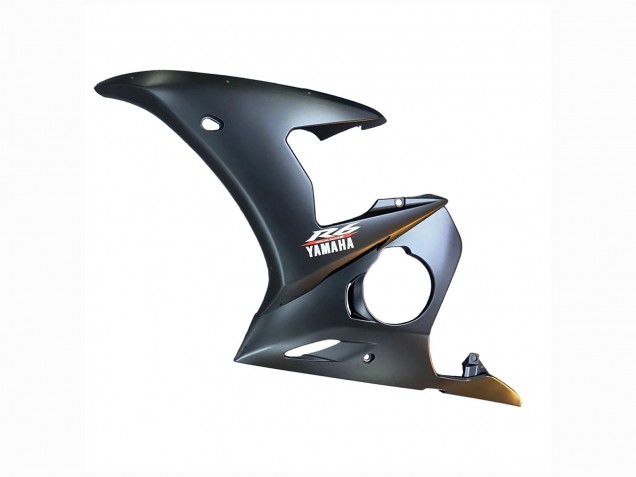 Carénages Moto Yamaha YZF R6S 2006-2009 - Bleu Noir Mat