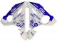 Carénages Moto Yamaha YZF R6S 2006-2009 - Blanc Bleu GYTR