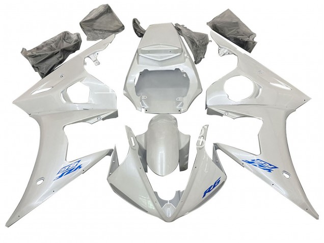 Carénage Moto Yamaha YZF R6S 2006-2009 - Blanc