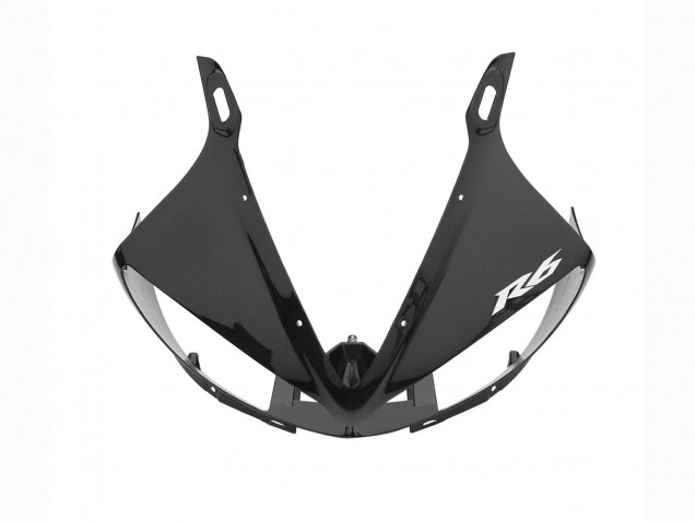 Carénages Moto Yamaha YZF R6S 2006-2009 - Noir Brillant Noir Mat