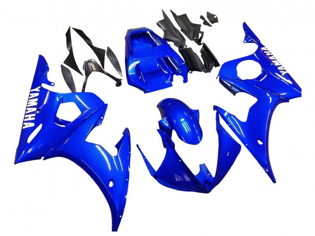 Carénages Moto Yamaha YZF 600 R6 2005 - Bleu