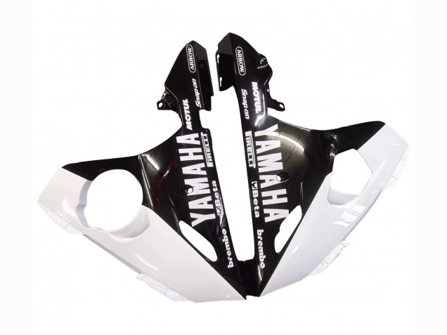 Carénages Moto Yamaha YZF 600 R6 2005 - Blanc Noir