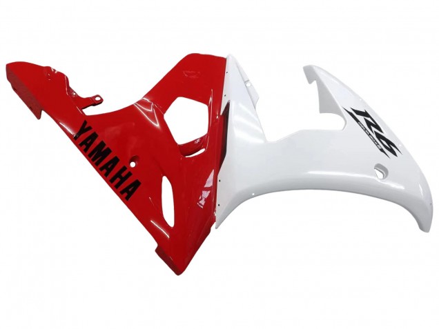 Carénages Moto Yamaha YZF 600 R6 2005 - Blanc Rouge