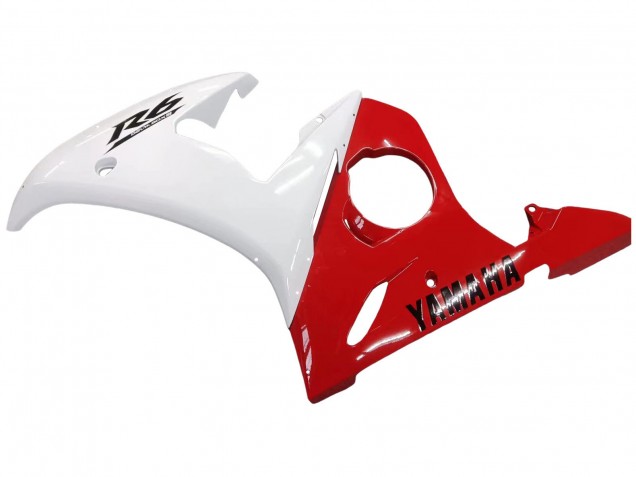 Carénages Moto Yamaha YZF 600 R6 2005 - Blanc Rouge