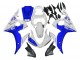 Carénages Moto Yamaha YZF 600 R6 2005 - Blanc Bleu Yamalube