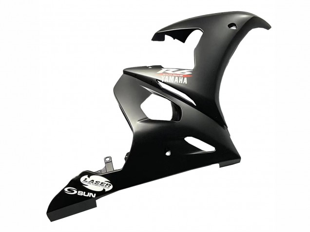 Carénage Moto Yamaha YZF 600 R6 2005 - Noir Mat Rouge
