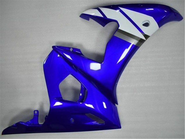 Carénages Moto Yamaha YZF 600 R6 2005 - Bleu Blanc