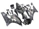 Carénages Moto Yamaha YZF 600 R6 2006-2007 - Noir Mat Argent Flamme