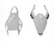 Carénages Moto Yamaha YZF 600 R6 2006-2007 - Blanc Noir Brillant Motul Michelin