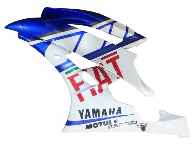Carénages Moto Yamaha YZF 600 R6 2006-2007 - Blanc Bleu Rouge Fiat Motul Michelin