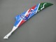 Carénages Moto Yamaha YZF 600 R6 2006-2007 - Bleu Vert Blanc Rouge Dunlop Michelin Motul