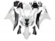 Carénages Moto Yamaha YZF 600 R6 2006-2007 - Blanc Noir Mat