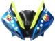 Carénages Moto Yamaha YZF 600 R6 2006-2007 - Bleu Vert Néon Noir Requin