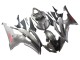 Carénages Moto Yamaha YZF 600 R6 2008-2016 - Gris Mat Rouge Décalque