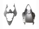 Carénages Moto Yamaha YZF 600 R6 2008-2016 - Gris Mat Rouge Décalque