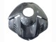 Carénages Moto Yamaha YZF 600 R6 2017-2023 - Or Noir Fibre de Carbone