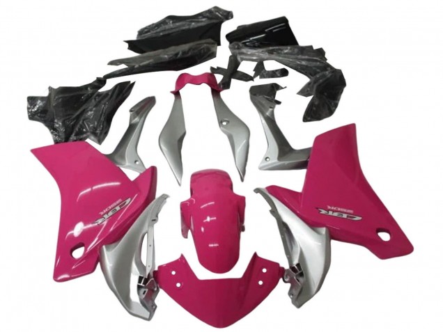 Kits Carénage Moto Honda CBR250RR 2011-2015 - Argent Rose