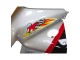 Carénages Moto Honda VTR1000 2000-2006 - Argent Rouge Noir Bande Courses