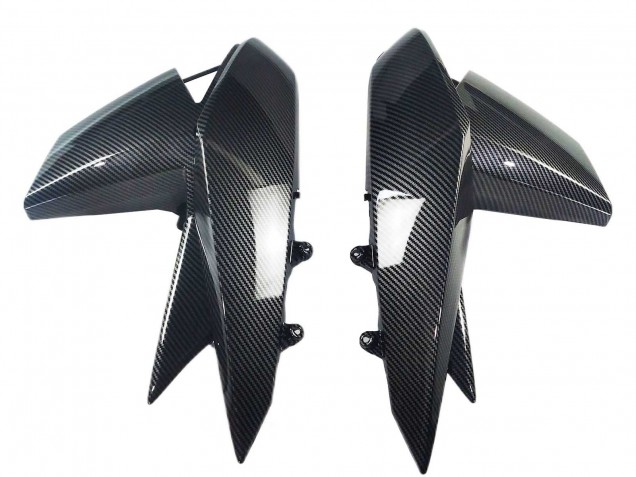 Carénages Moto Kawasaki Z1000 2010-2013 - Noir Fibre de Carbone