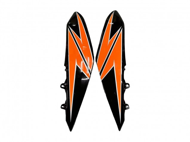 Carénages Moto Kawasaki Z1000 2010-2013 - Orange Noir Brillant