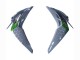 Carénages Moto Kawasaki Z1000 2014-2019 - Noir Vert Gris