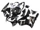 Carénages Moto Kawasaki ZX12R 2000-2001 - Noir Brillant Blanc Elf Neige