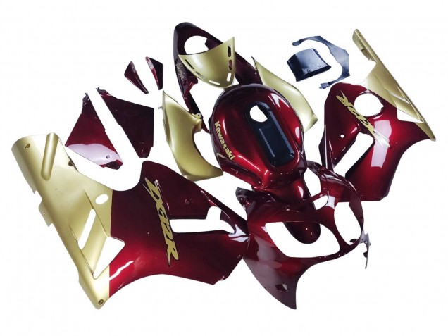 Carénages Moto Kawasaki ZX12R 2000-2001 - Rouge Or