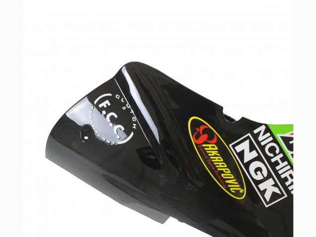 Carénage Moto Kawasaki ZX12R 2002-2006 - Vert Noir Brillant Elf Touch4 Monstre