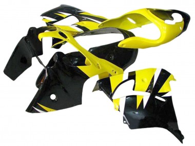 Carénages Moto Kawasaki ZX12R 2002-2006 - Jaune Noir