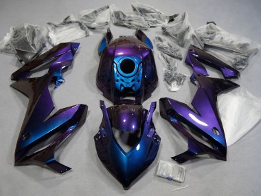 Carénages Moto Honda CBR650R 2021-2023 - Caméléon Bleu Violet