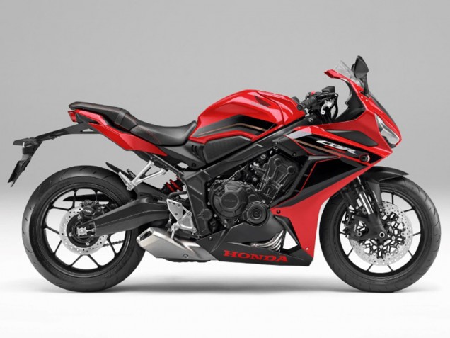 Carénages Moto Honda CBR650R 2021-2023 - Rouge Noir