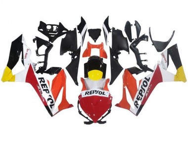 Carénages Moto Honda CBR650R 2021-2023 - Orange Blanc Rouge Jaune Noir Brillant Repsol