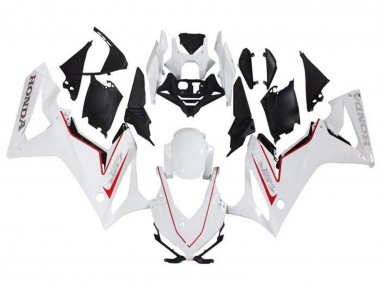 Carénages Moto Honda CBR650R 2021-2023 - Blanc Rouge Noir