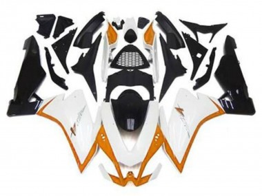 Carénages Moto Aprilia RSV4 1000 2009-2015 - Blanc Orange Noir