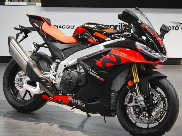 Carénages Moto Aprilia RSV4 1100 2021-2024 - Rouge Noir