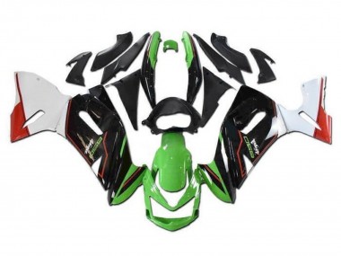Carénages Moto Kawasaki Ninja 650 EX650 2006-2008 - Vert Noir Blanc Rouge