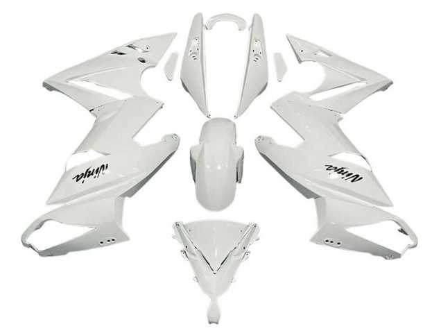 Carénages Moto Kawasaki Ninja 650 EX650 2009-2011 - Blanc