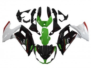 Carénages Moto Kawasaki Ninja 650 EX650 2012-2016 - Vert Noir Blanc Rouge