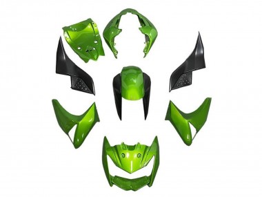 Carénages Moto Kawasaki Z1000 2007-2009 - Vert Noir