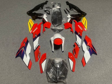 Carénages Moto BMW S1000RR 2015-2016 - Blanc Rouge Bleu Jaune