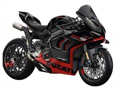 Carénages Moto Ducati Panigale V4 V4S 2022-2024 - Noir Rouge