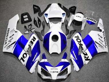 Carénages Moto Honda CBR1000RR 2004-2005 - Blanc Bleu Noir Repsol