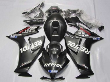 Carénages Moto Honda CBR1000RR 2012-2016 - Noir Mat Blanc Repsol