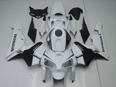 Carénages Moto Honda CBR600RR 2005-2006 - Blanc Noir Argent Vert