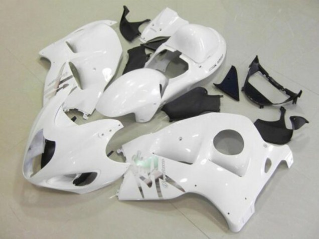 Carénages Moto Suzuki GSXR 1300 Hayabusa 1996-2007 - Blanc Chrome