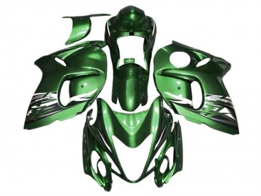 Carénages Moto Suzuki GSXR 1300 Hayabusa 2008-2020 - Vert Argent Blanc
