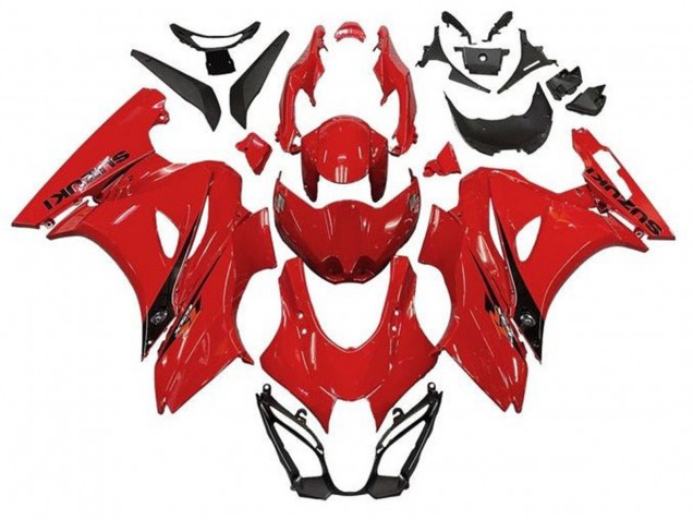 Carénages Moto Suzuki GSXR1000 2017-2024 - Rouge Noir