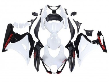 Carénages Moto Suzuki GSXR1000 2017-2024 - Blanc Noir Rouge