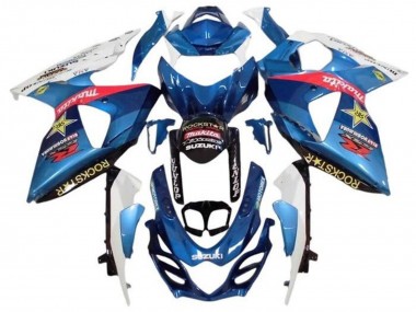 Carénages Moto Suzuki GSXR 1000 2009-2016 - Blanc Bleu Clair Rouge Jaune Rockstar